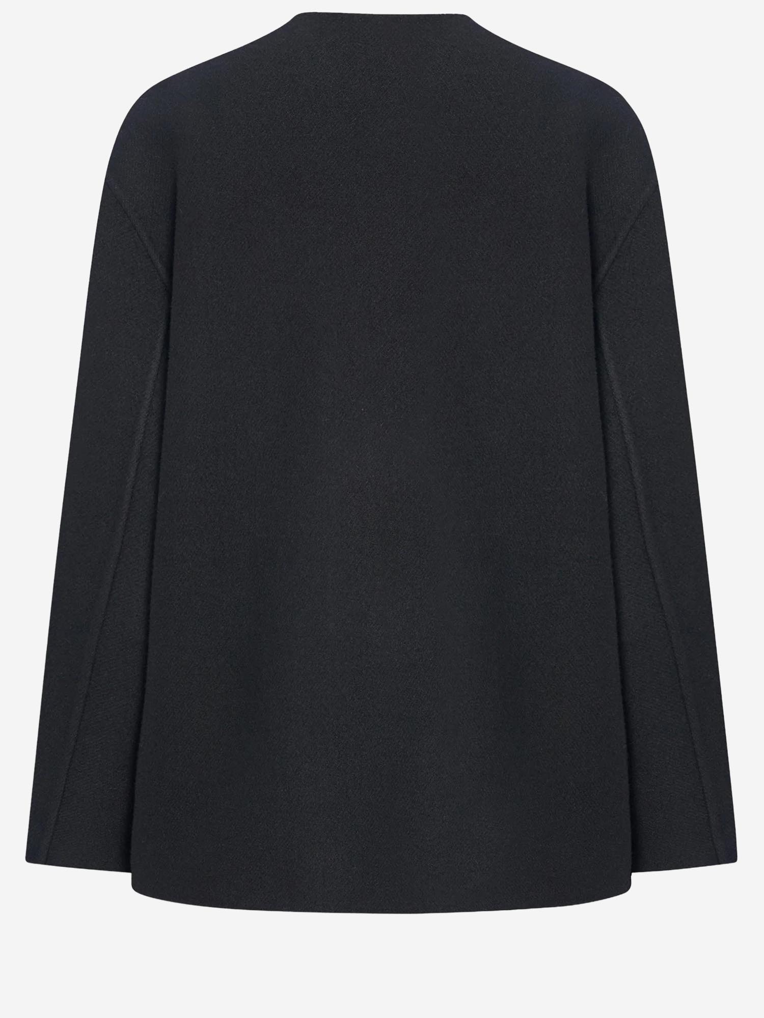 GIACCA QUINTUS IN MISTO LANA E CASHMERE 10508W1439 BLK THE ROW 