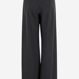 PANTALONI GALA IN CADY 1766W1968 BLK THE ROW 