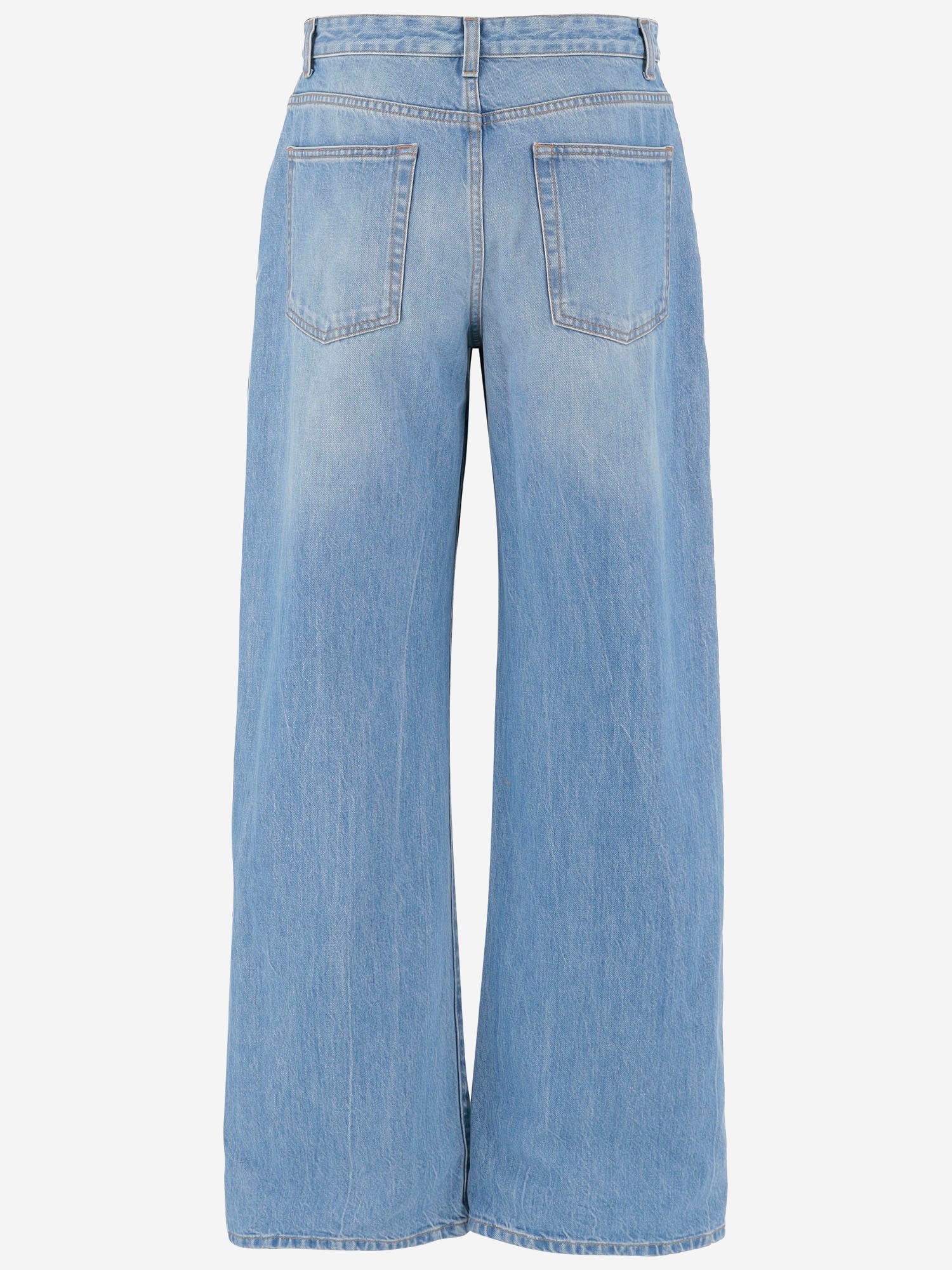 JEANS EGLITTA IN COTONE 6525SW1984 BLU THE ROW 