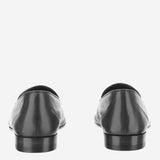 MOCASSINI CADEN IN PELLE MARTELLATA F001039L894 BLK THE ROW 