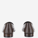MOCASSINI CADEN IN PELLE MARTELLATA F001039L894 DEO THE ROW 
