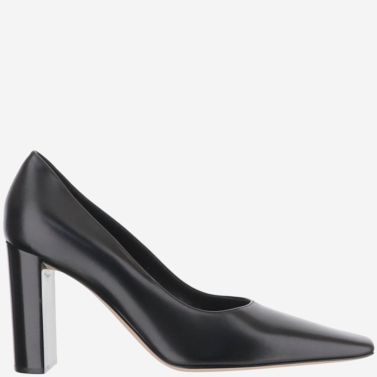 Décolleté Pia in pelle F001071L860 BLK THE ROW 