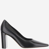 Décolleté Pia in pelle F001071L860 BLK THE ROW 