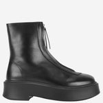 STIVALETTI IN PELLE F1144L64R BLK THE ROW 