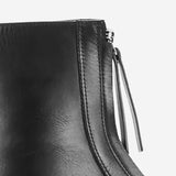 STIVALETTI IN PELLE F1144L64R BLK THE ROW 