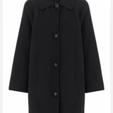 CAPPOTTO IN MISTO LANA E CASHMERE R000050W1439 BLK THE ROW 