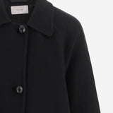 CAPPOTTO IN MISTO LANA E CASHMERE R000050W1439 BLK THE ROW 