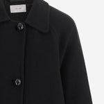 CAPPOTTO IN MISTO LANA E CASHMERE R000050W1439 BLK THE ROW 
