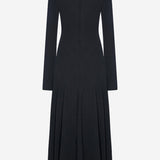 ABITO DINA IN VISCOSA R000140K791 BLK THE ROW 