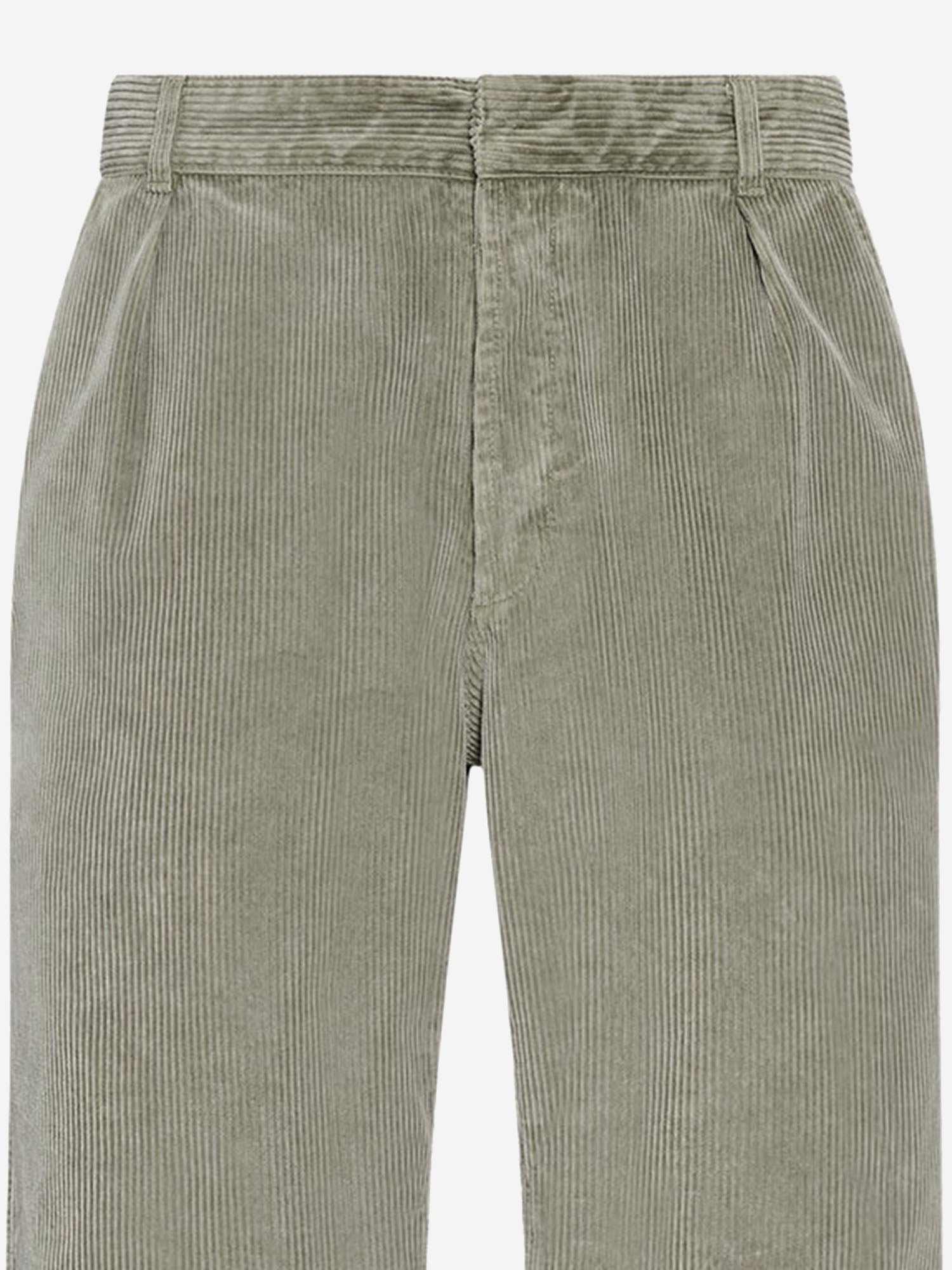 PANTALONI PAULO IN VELLUTO A COSTE R000236W4694 FAT THE ROW 