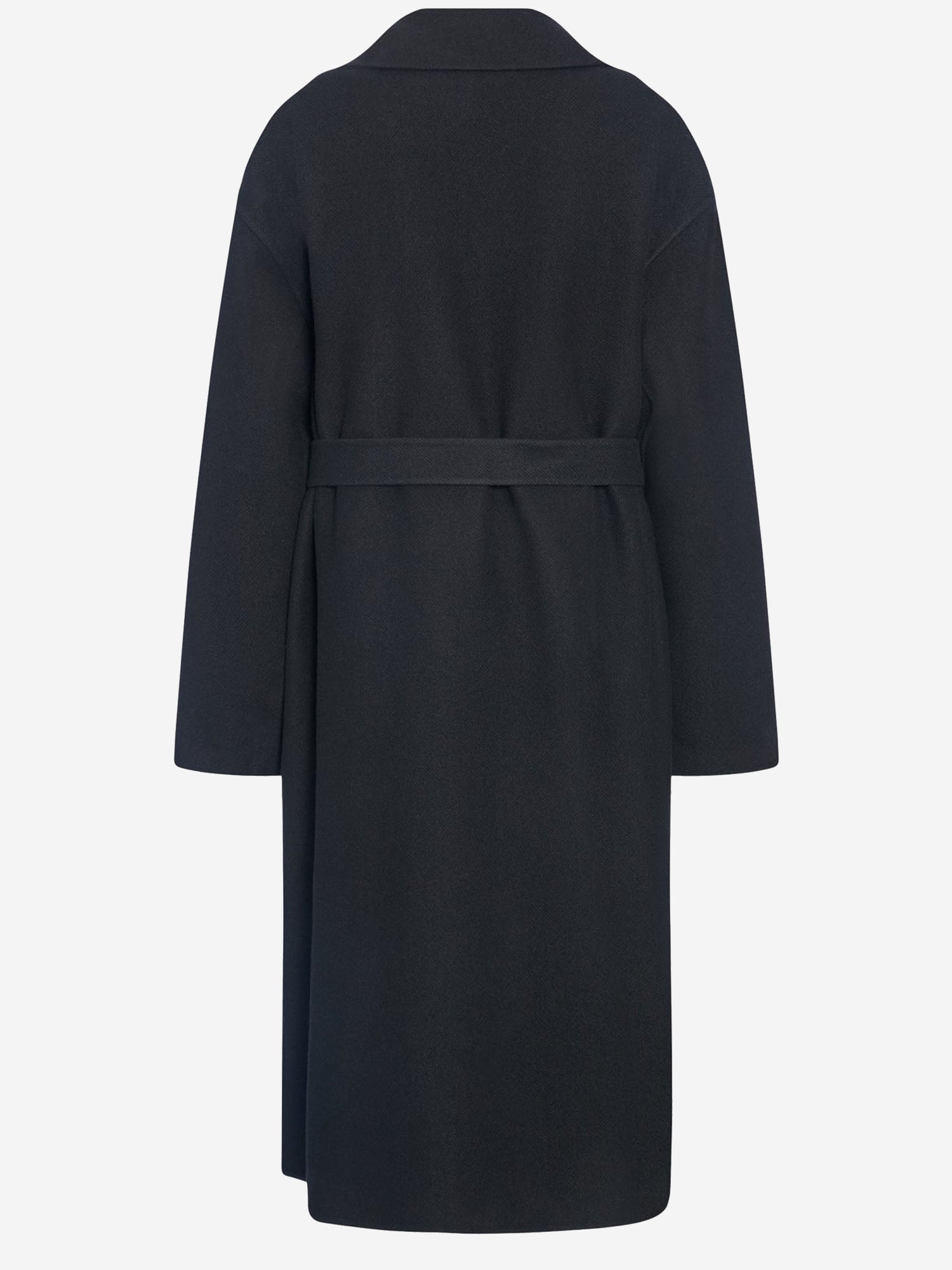 CAPPOTTO CIARA IN MISTO LANA R000442W1439 BLK THE ROW 