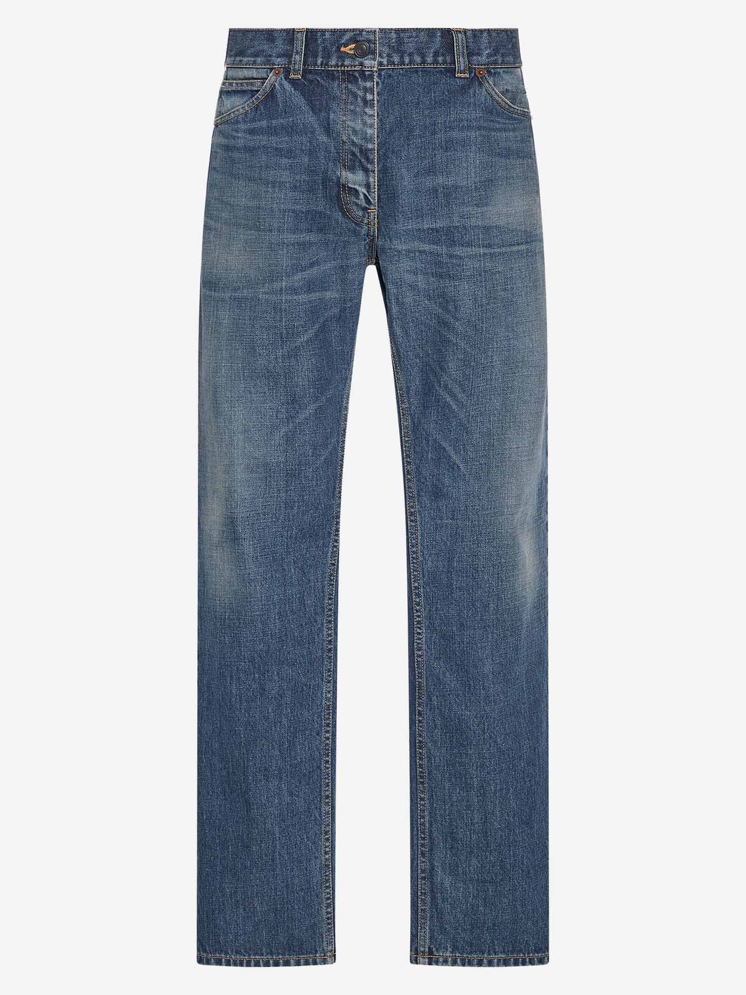 JEANS IN DENIM DI COTONE R000495W4823 MDI THE ROW 