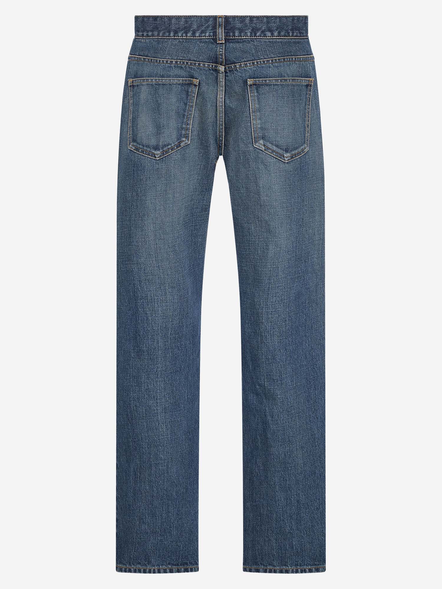 JEANS IN DENIM DI COTONE R000495W4823 MDI THE ROW 