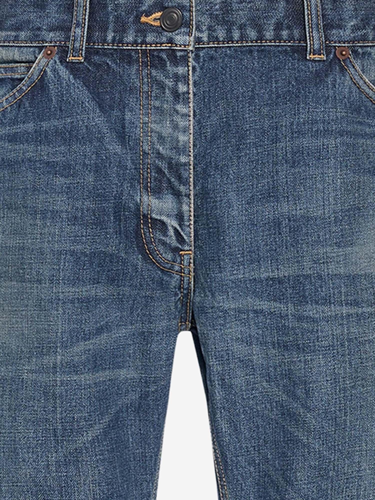 JEANS IN DENIM DI COTONE R000495W4823 MDI THE ROW 
