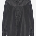CAMICIA LULA IN SETA R000560W4640 BLK THE ROW 