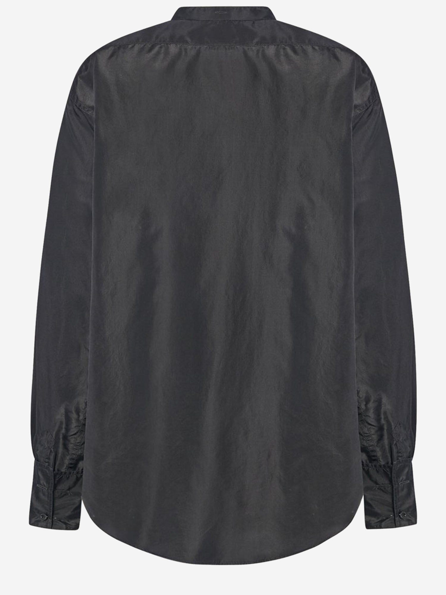 CAMICIA LULA IN SETA R000560W4640 BLK THE ROW 