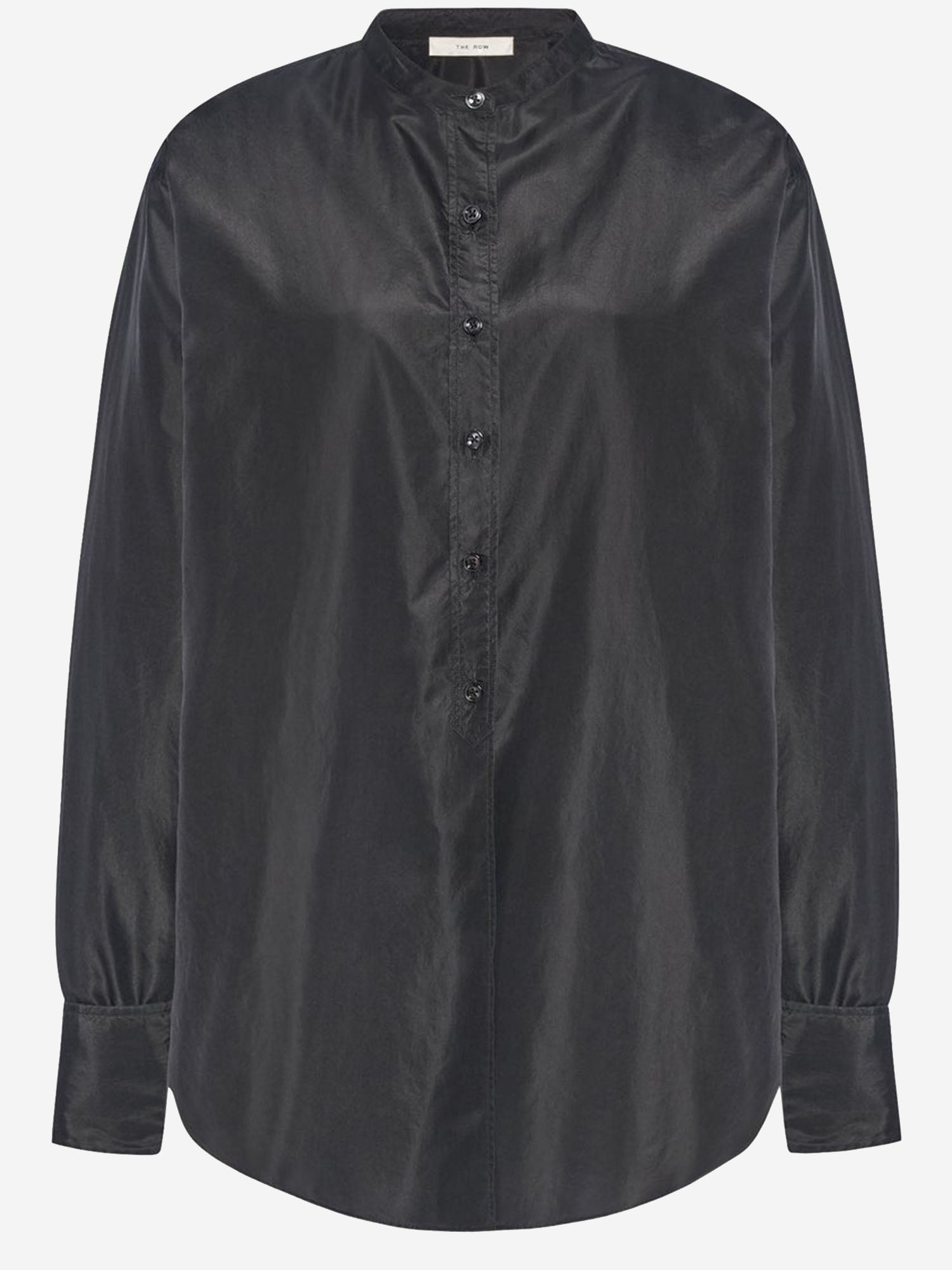 CAMICIA LULA IN SETA R000560W4640 BLK THE ROW 