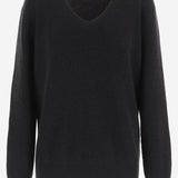 MAGLIA PHEF IN CASHMERE E COTONE R000612Y1041 BLK THE ROW 