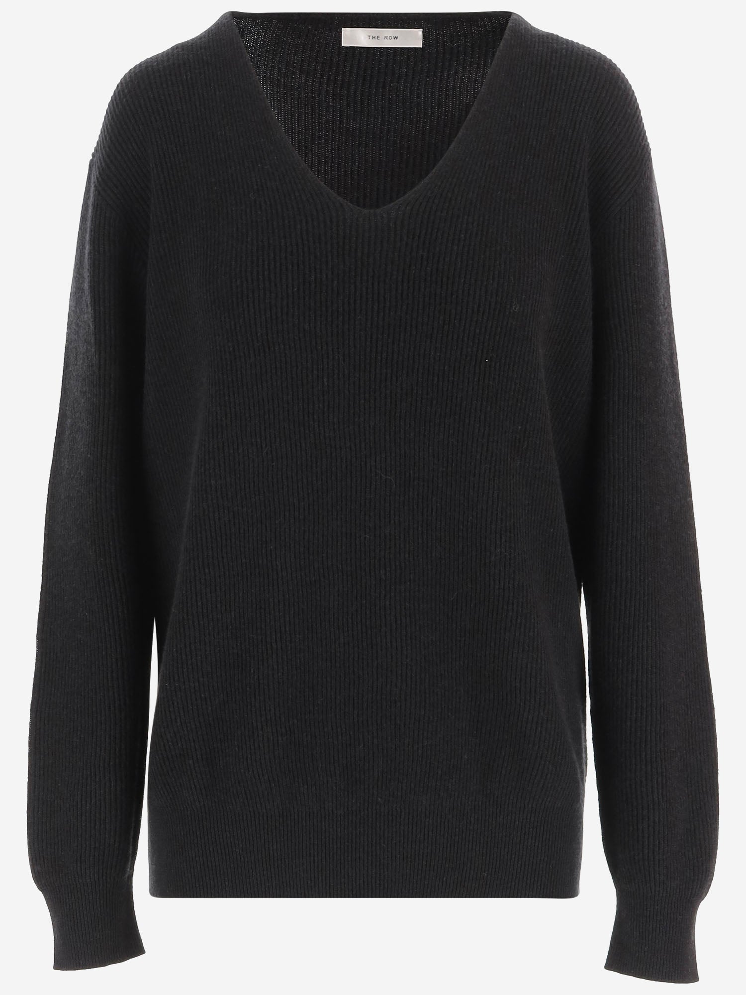 MAGLIA PHEF IN CASHMERE E COTONE R000612Y1041 BLK THE ROW 