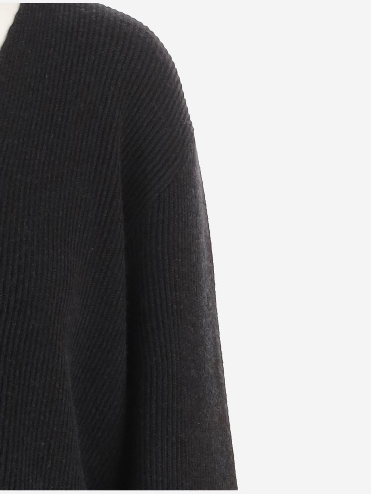 MAGLIA PHEF IN CASHMERE E COTONE R000612Y1041 BLK THE ROW 