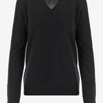 MAGLIA PHORA IN CASHMERE R000627Y166 BLK THE ROW 