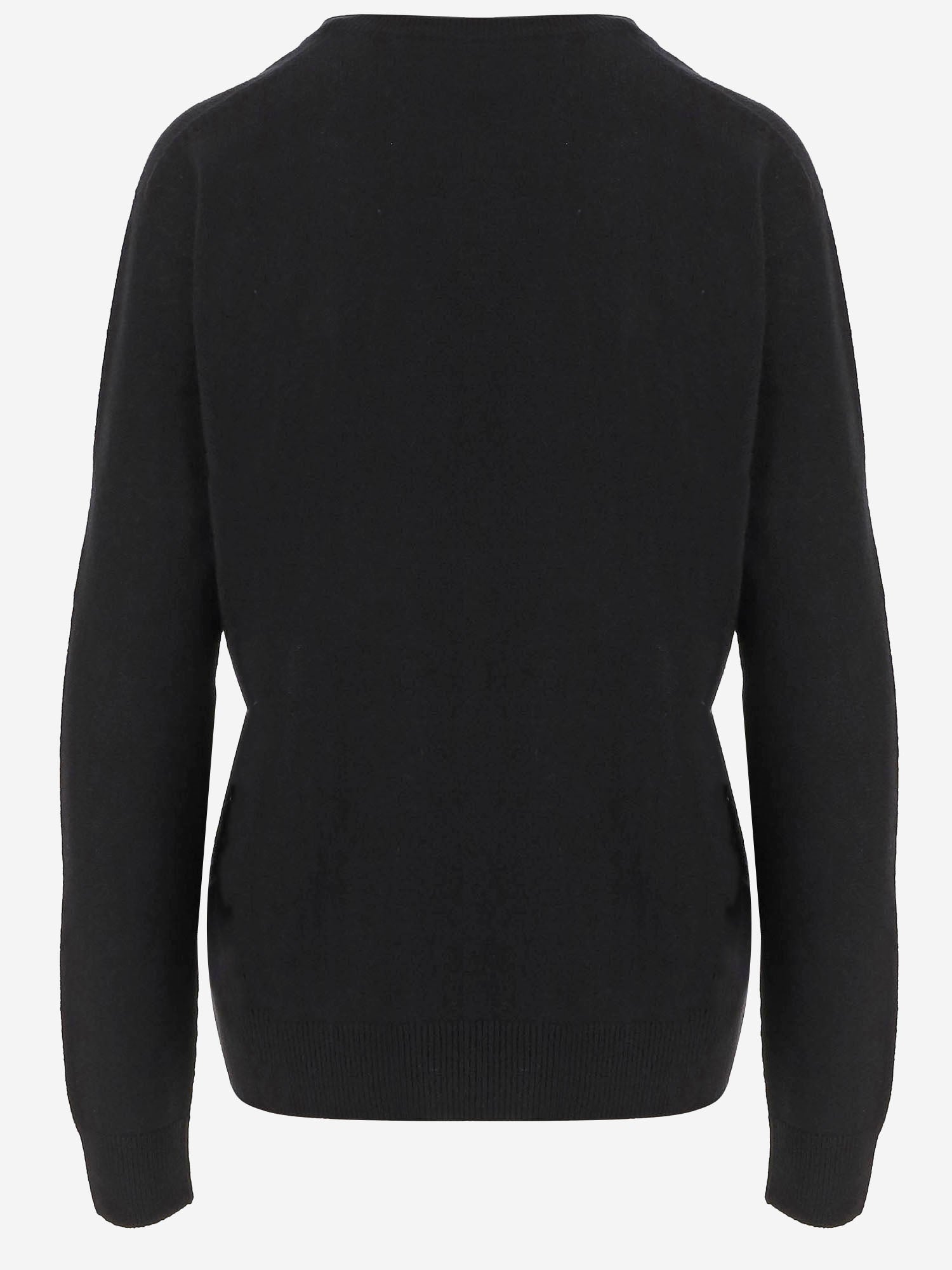 MAGLIA PHORA IN CASHMERE R000627Y166 BLK THE ROW 
