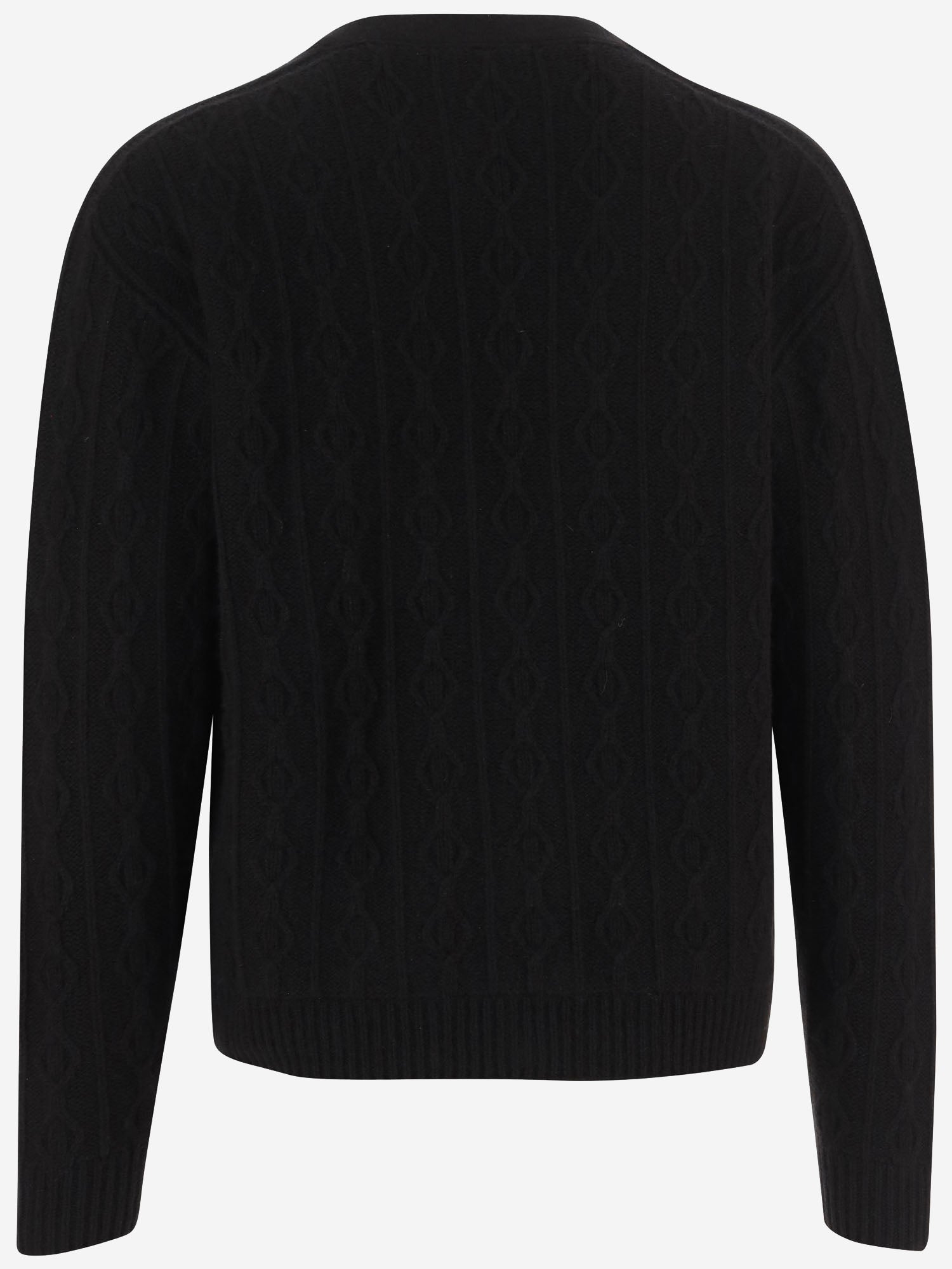 CARDIGAN IN CASHMERE R000696Y120 BLK THE ROW 