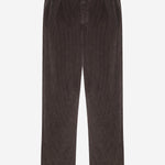 PANTALONI TUXO IN VELLUTO A COSTE R001192W4694 DBR THE ROW 