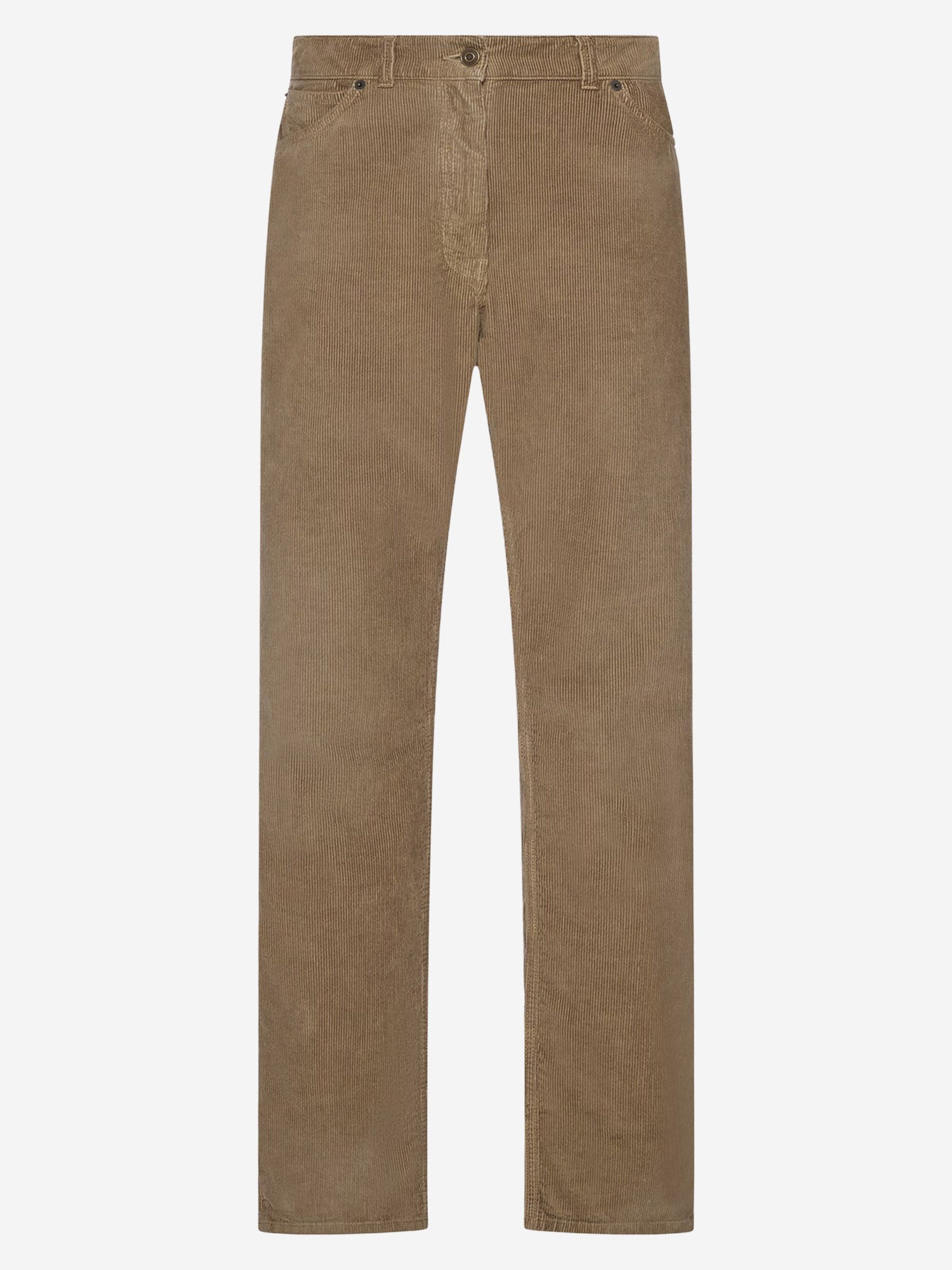 PANTALONI IN VELLUTO DI COTONE A COSTE R001198W4831 BRI THE ROW 