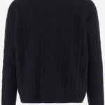 MAGLIONE IN CASHMERE CON MOTIVO A TRECCE R001259Y120 DNM THE ROW 