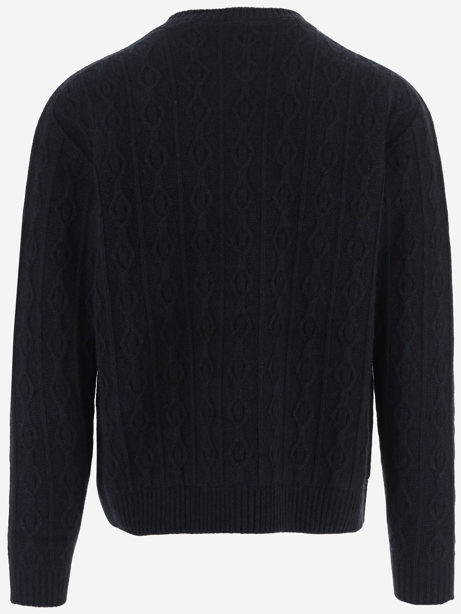 MAGLIONE IN CASHMERE CON MOTIVO A TRECCE R001259Y120 DNM THE ROW 