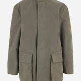 CAPPOTTO SANTI IN TELA DI COTONE R001546W5050 OLV THE ROW 