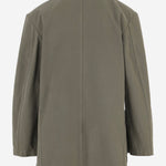 CAPPOTTO SANTI IN TELA DI COTONE R001546W5050 OLV THE ROW 
