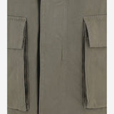 CAPPOTTO SANTI IN TELA DI COTONE R001546W5050 OLV THE ROW 