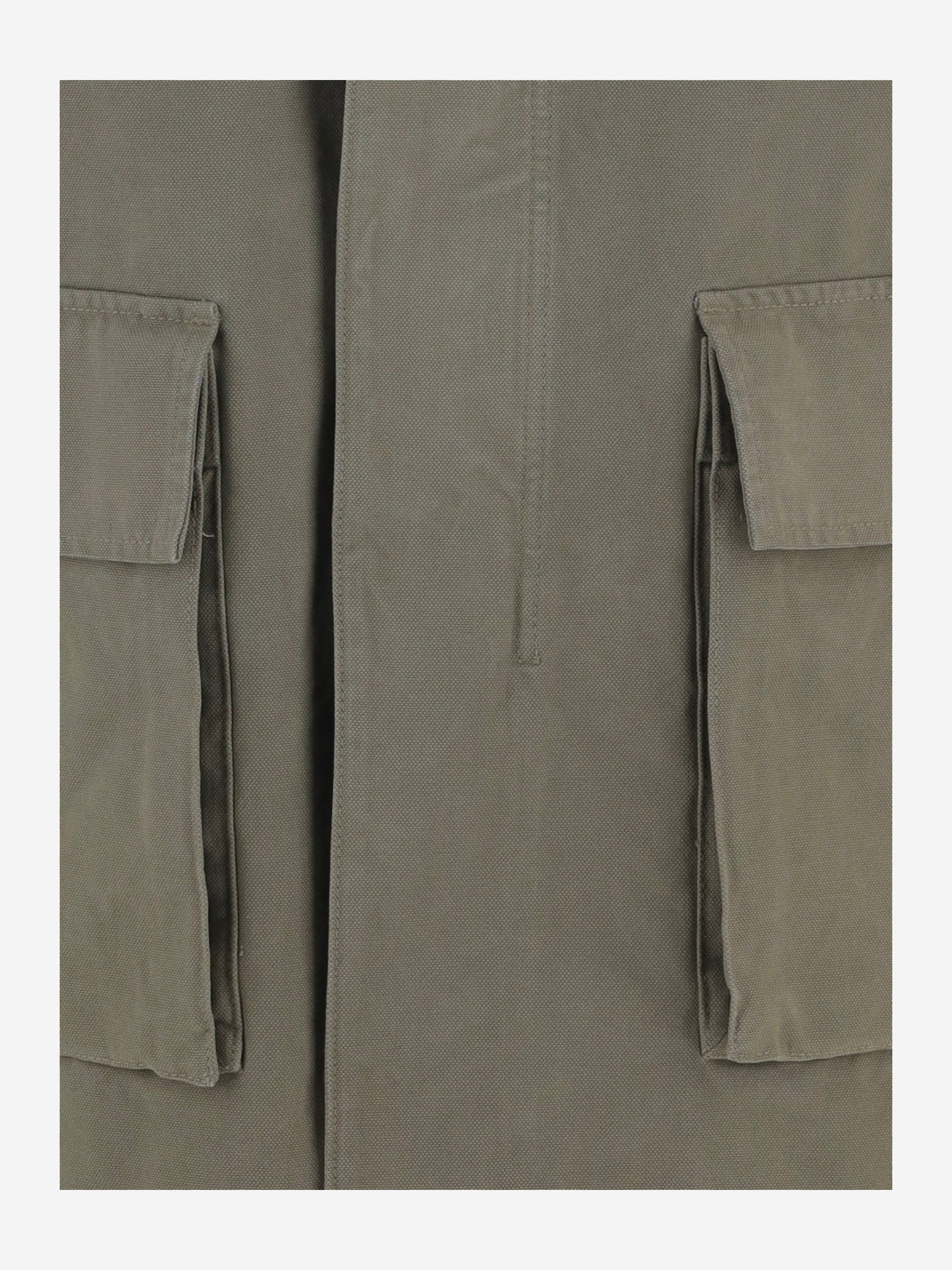 CAPPOTTO SANTI IN TELA DI COTONE R001546W5050 OLV THE ROW 