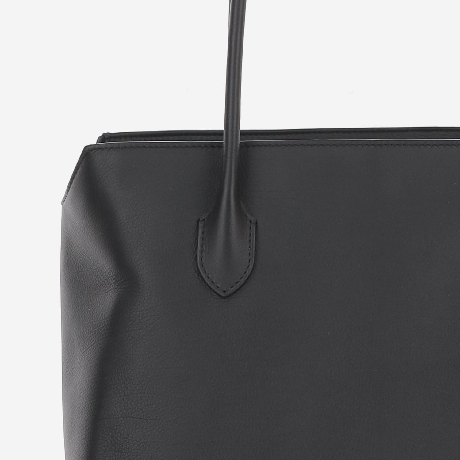 BORSA TERRASSE IN PELLE W1292L97 BLANS THE ROW 