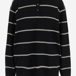 POLO IN MISTO VISCOSA CON MOTIVO A RIGHE 21109 999 THE.GARMENT 