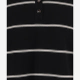POLO IN MISTO VISCOSA CON MOTIVO A RIGHE 21109 999 THE.GARMENT 