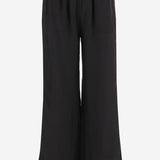PANTALONI DARLING IN SETA CON ORLO ONDULATO 22460 050 THE.GARMENT 