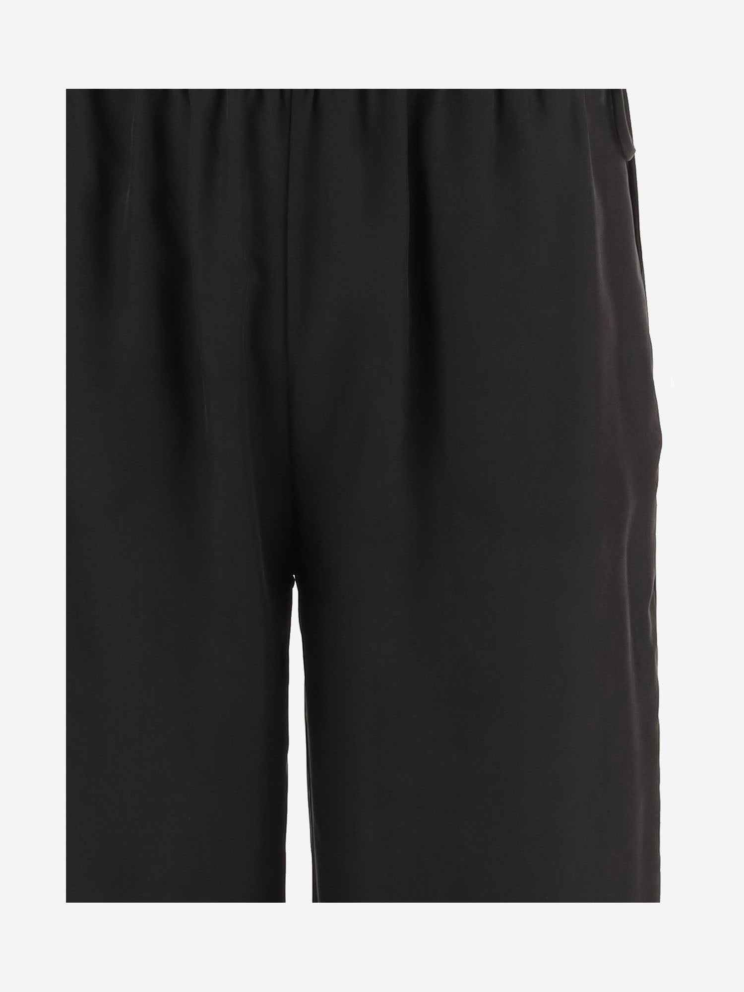 PANTALONI DARLING IN SETA CON ORLO ONDULATO 22460 050 THE.GARMENT 