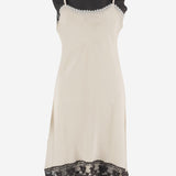ABITO DARLING IN SETA CON STRATO SLIP E PIZZO 22487 003 THE.GARMENT 