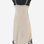 ABITO DARLING IN SETA CON STRATO SLIP E PIZZO 22487 003 THE.GARMENT 
