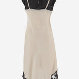 ABITO DARLING IN SETA CON STRATO SLIP E PIZZO 22487 003 THE.GARMENT 