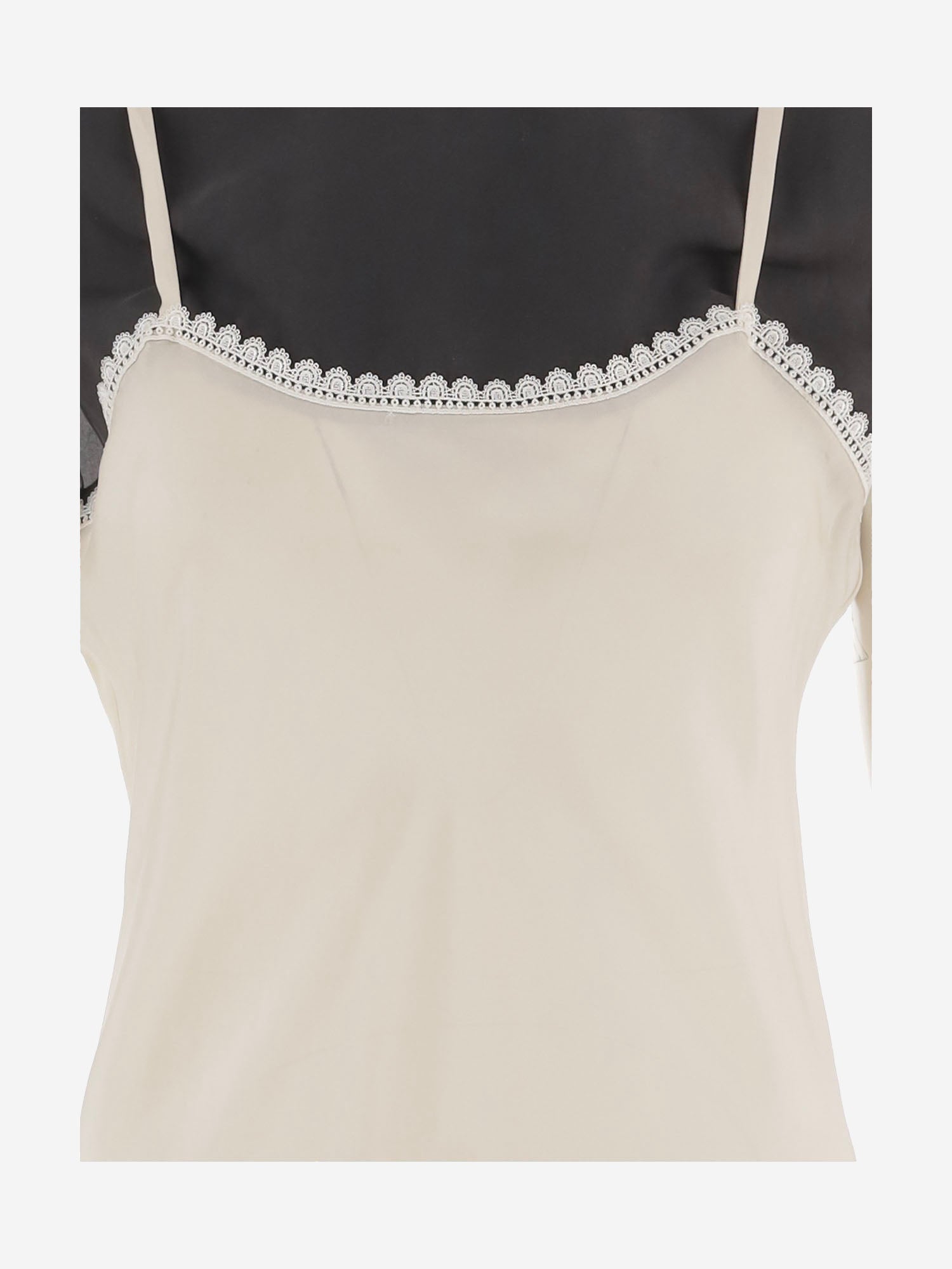 ABITO DARLING IN SETA CON STRATO SLIP E PIZZO 22487 003 THE.GARMENT 