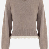 MAGLIA COMO IN LANA E CASHMERE 22506 604 THE.GARMENT 