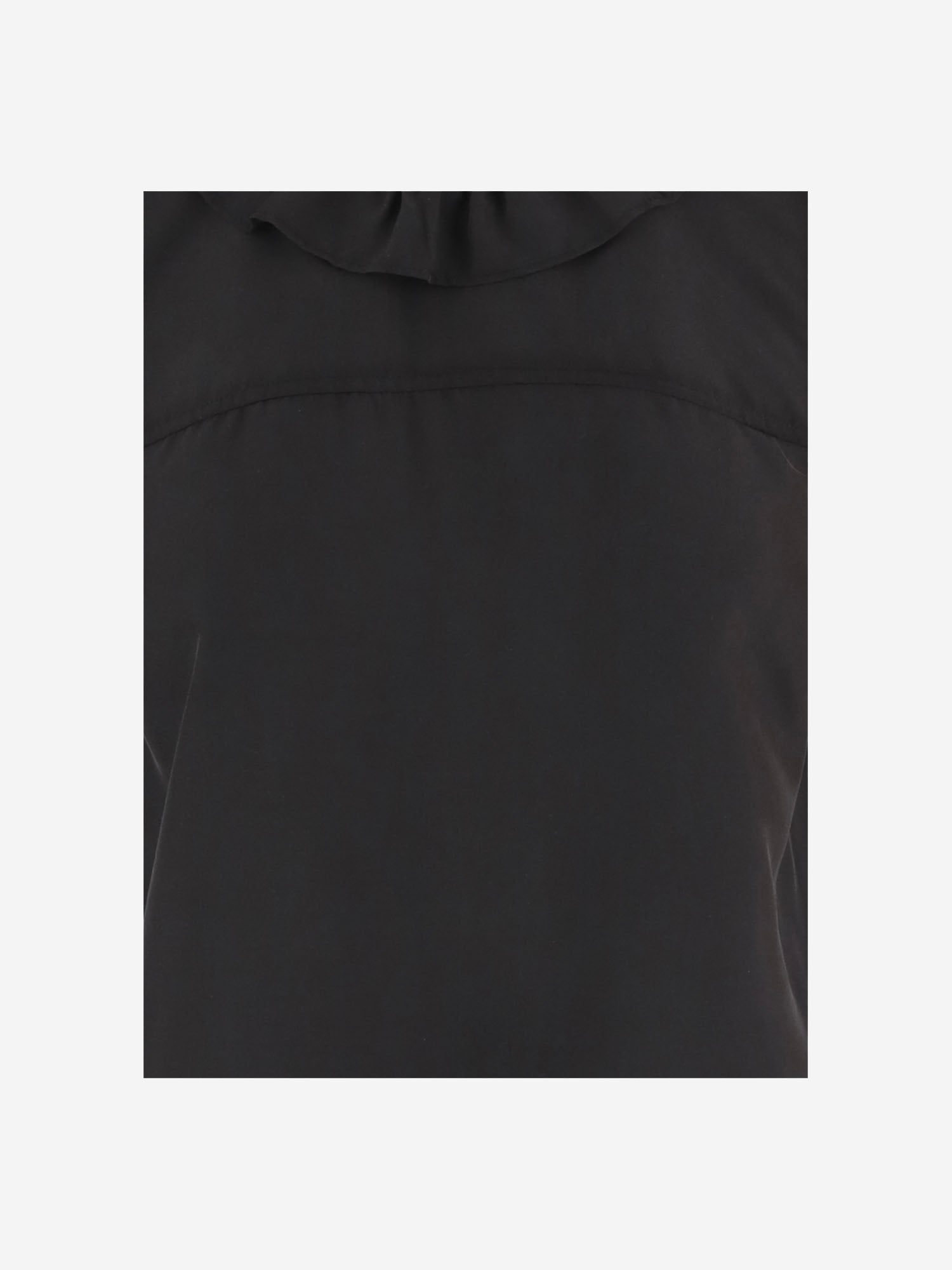 TOP IN SETA CON VOLANT E LACCETTI POSTERIORI 22700 050 THE.GARMENT 