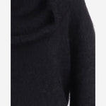 MAGLIA IN MISTO MOHAIR STRETCH CON COLLO DRAPPEGGIATO 22846 050 THE.GARMENT 