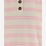 T-SHIRT IN LANA E CASHMERE CON MOTIVO A RIGHE 22848 951 THE.GARMENT 