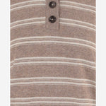T-SHIRT IN LANA E CASHMERE CON MOTIVO A RIGHE 22848 952 THE.GARMENT 