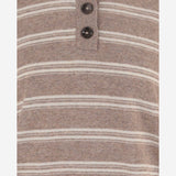 T-SHIRT IN LANA E CASHMERE CON MOTIVO A RIGHE 22848 952 THE.GARMENT 